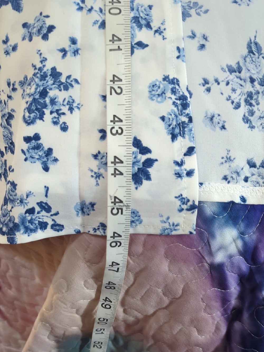 🌸 White & Blue Floral Off-Shoulder Maxi Dress 🌸Size Small | Never Worn - Picture 12 of 16